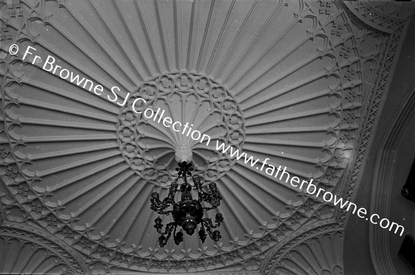 SHELTON ABBEY CEILING OF SMALL DINING ROOM